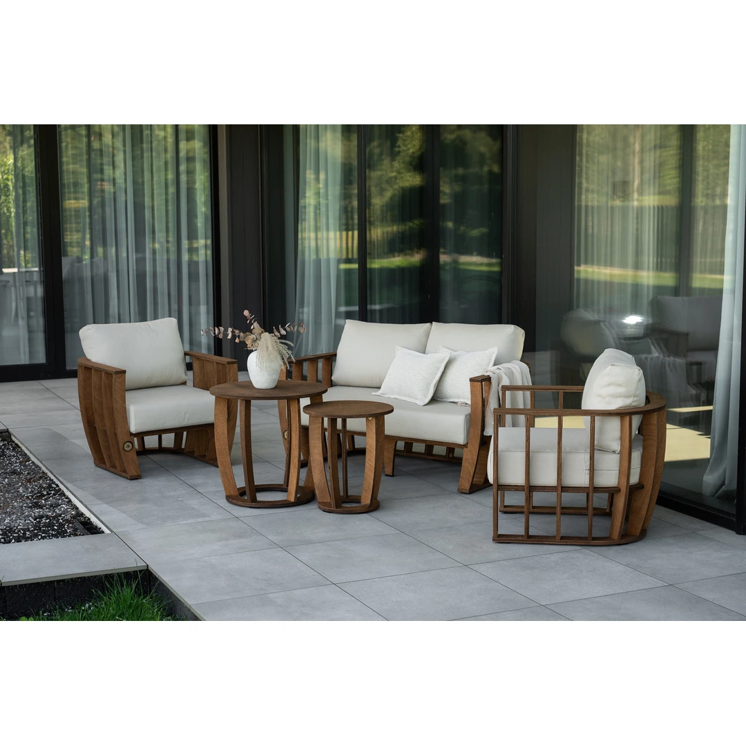 Lauko baldų komplektas ¦ HARMONY 2+1+1+ staliukai - Lauko baldų komplektai