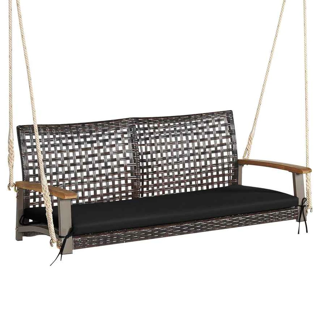 Lauko sūpynės, dvivietės, 130,8 × 68,6 × 54,6 cm - Supamieji krėslai, supynės
