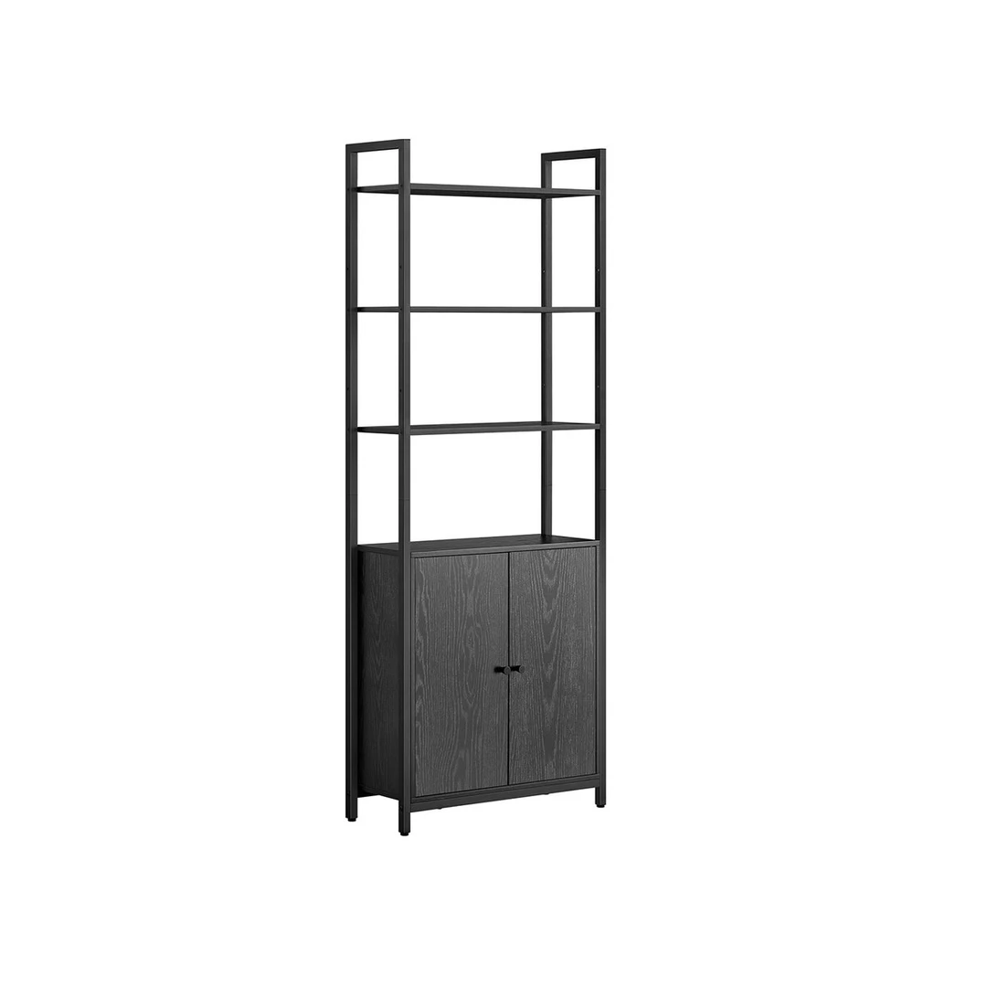 Lentyna 24x60x159,5cm., juodos spalvos - Lentynos