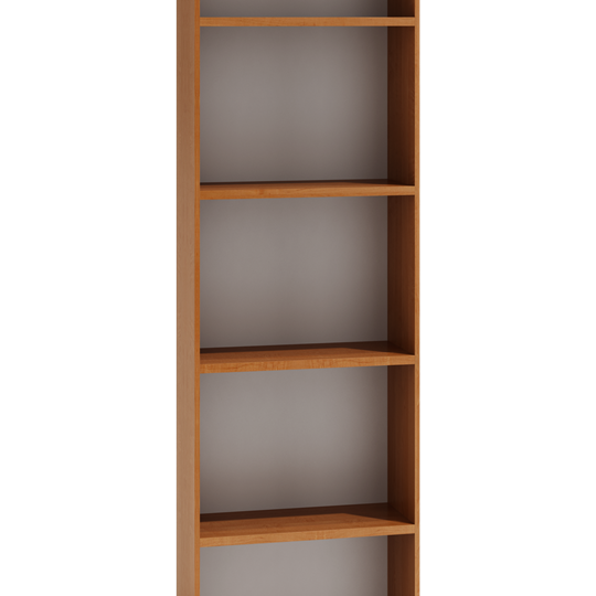 Moderni atvira lentyna iš MDP su PVC briaunomis