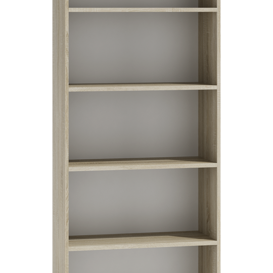 Moderni atvira lentyna iš MDP su PVC briaunomis