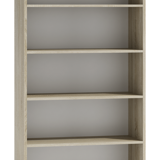 Stilinga atvira lentyna iš MDP su PVC briaunomis