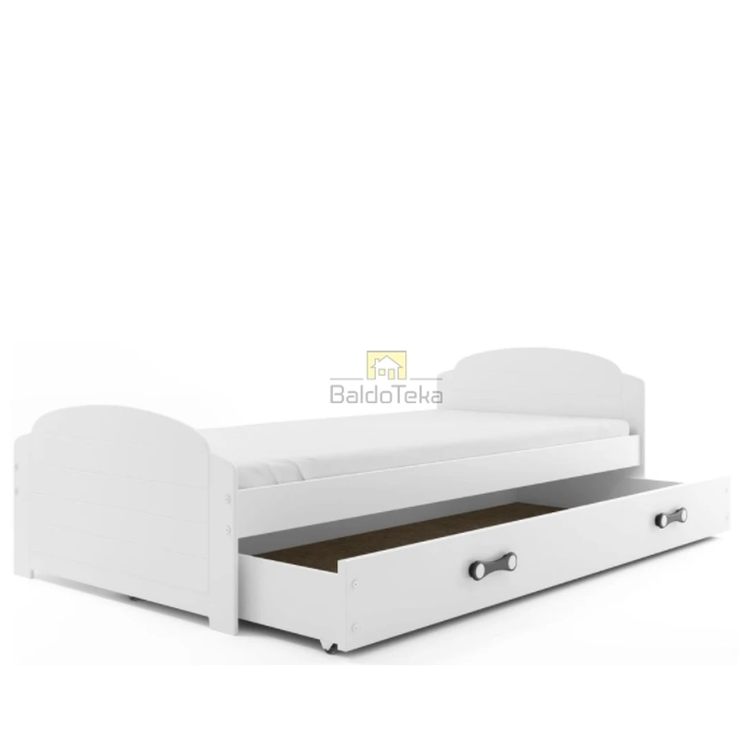 Ergonomiškas 90x200 cm čiužinys su MDF pagrindu