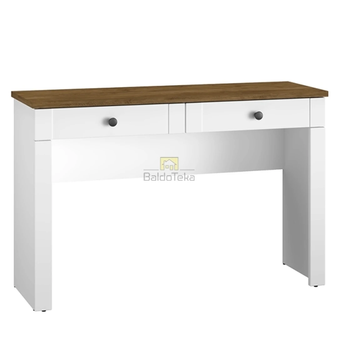 Ergonomiškas baldas su metališkais rankenėlėmis