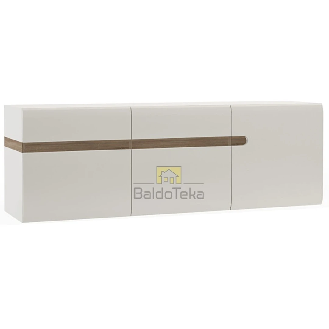 Moderni spinta LINATE – balta matinė arba blizgi