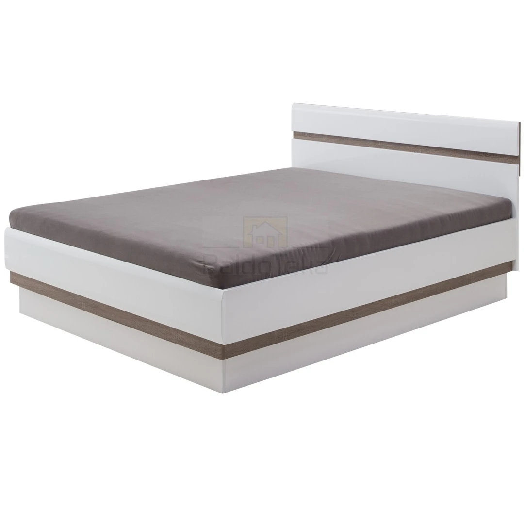 Ergonomiška 160x200 cm lova su moderniu dizainu