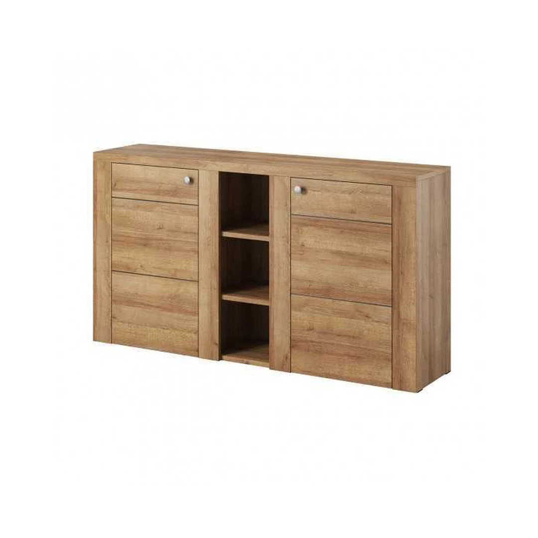 Modernūs spalvingi spintos Riviera ąžuolo dizainas