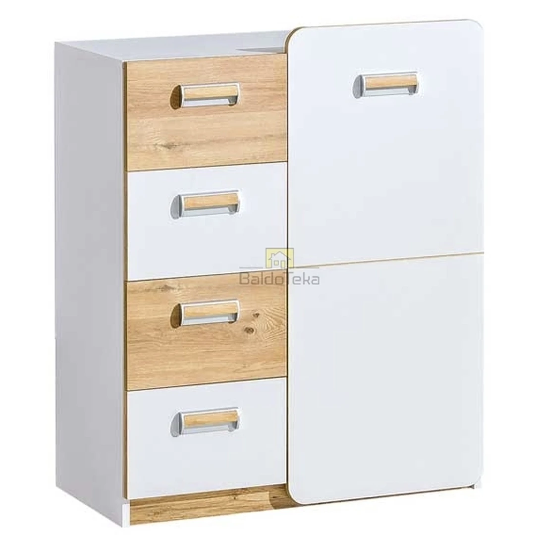 Moderni spintelė su individualia spalva