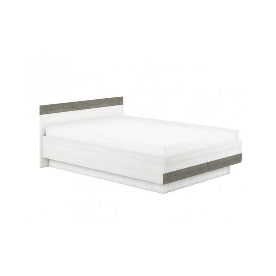 Ergonominė lova su paaukštintu rėmu ir patalynės konteineriu