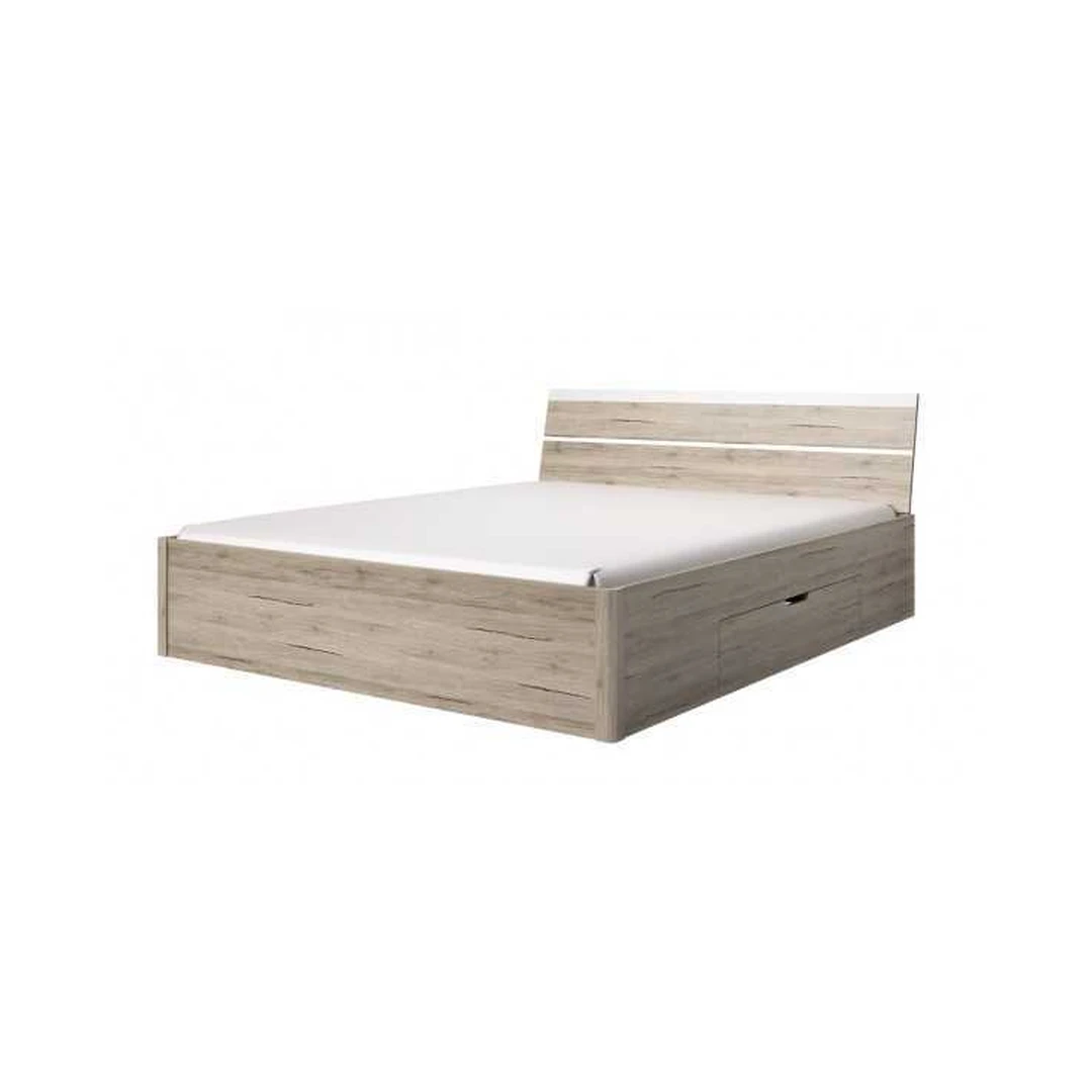 Ergonominė lova su keičiamu čiužiniu ir kopėčiais