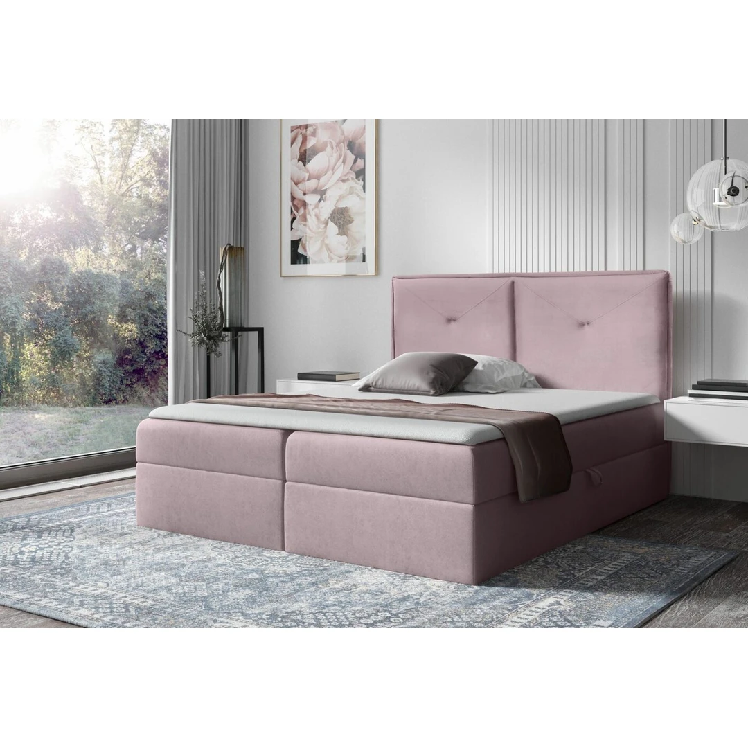 Modernus lovos rėmas – elegantiškas akcentas jūsų miegamajam