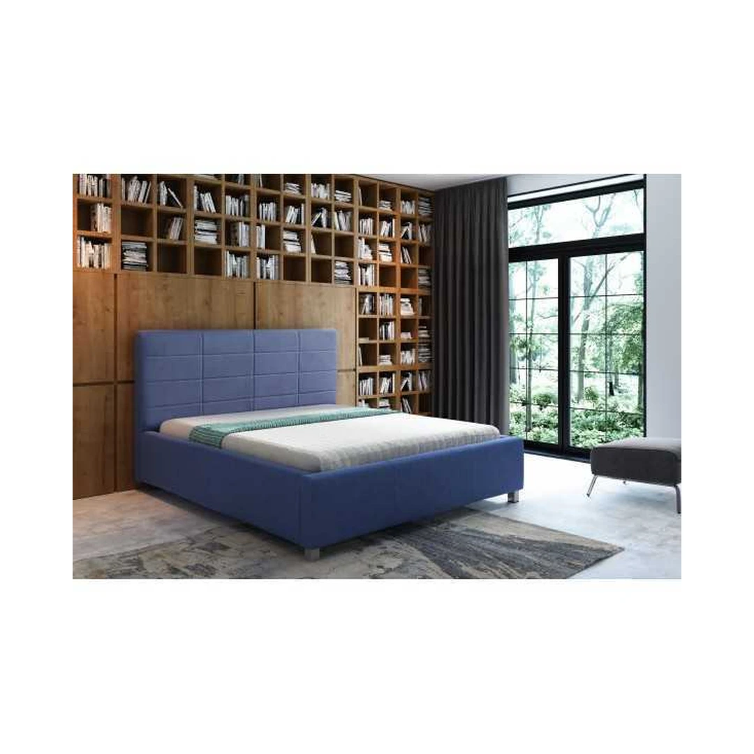 Moderni lova LE048 140x160 cm su erdviu miegojimo plotu