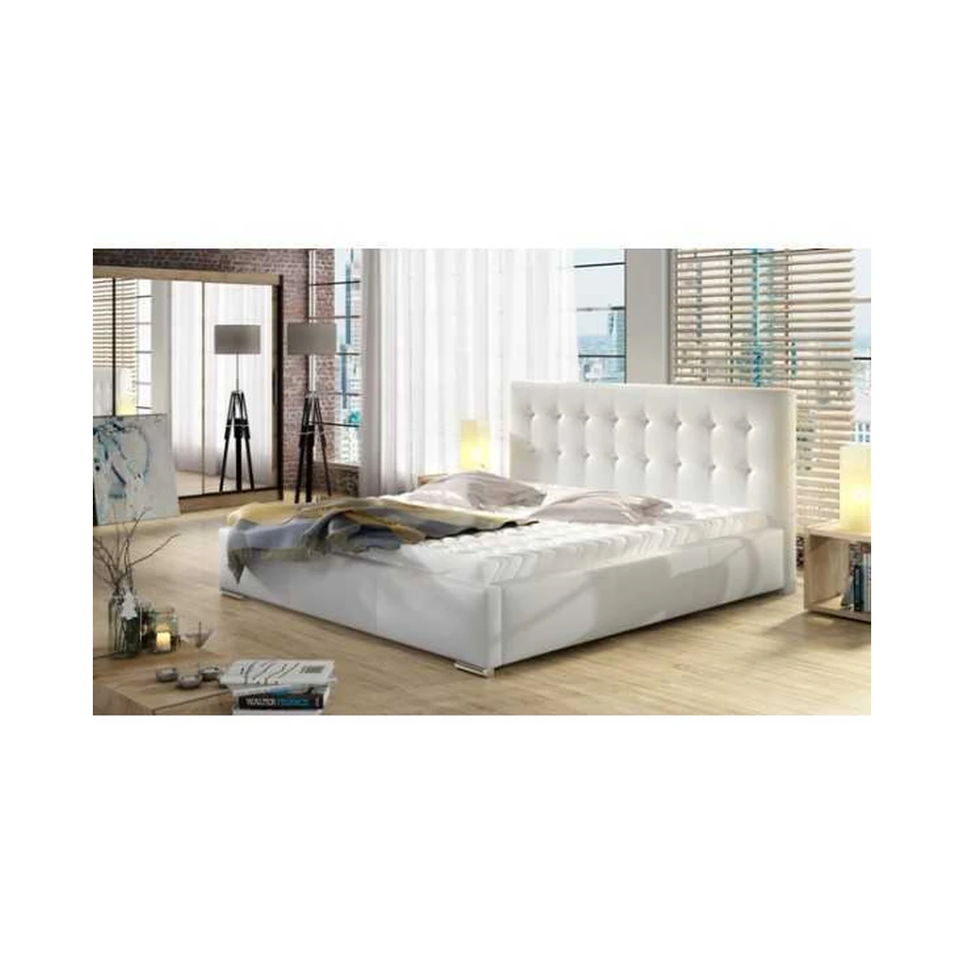 Lova M011 90 su patalynės dėže ir grotelėmis