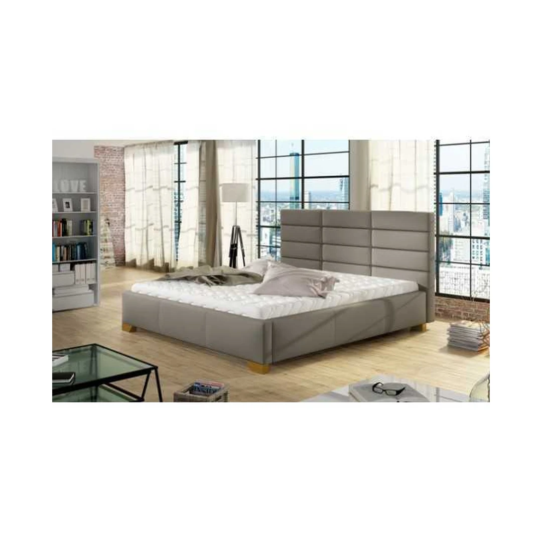 Lova M018 90 su patalynės dėže ir medinėmis kojelėmis