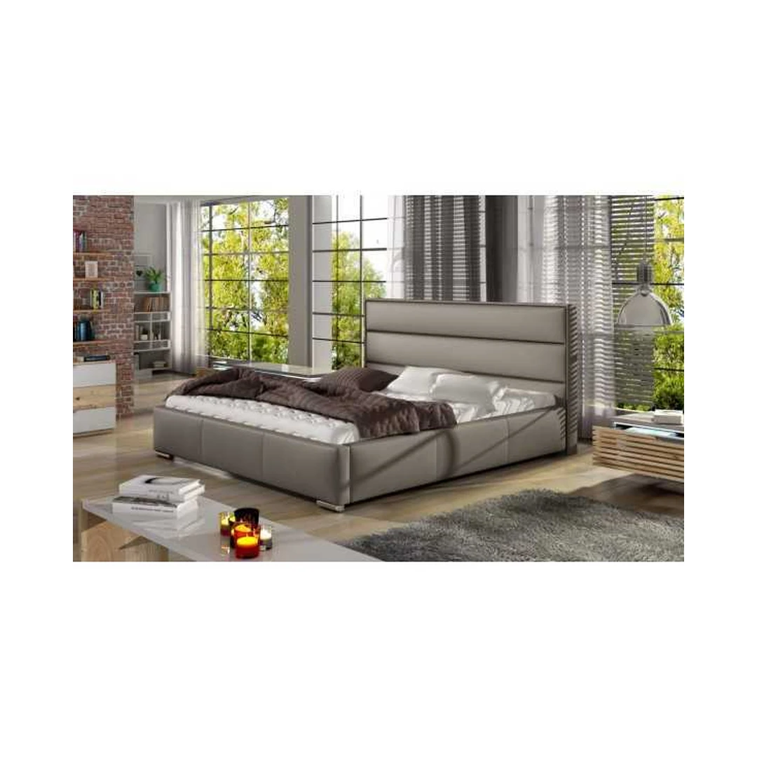 Ergonomiška lova M053 su patalynės dėže ir grotelėmis