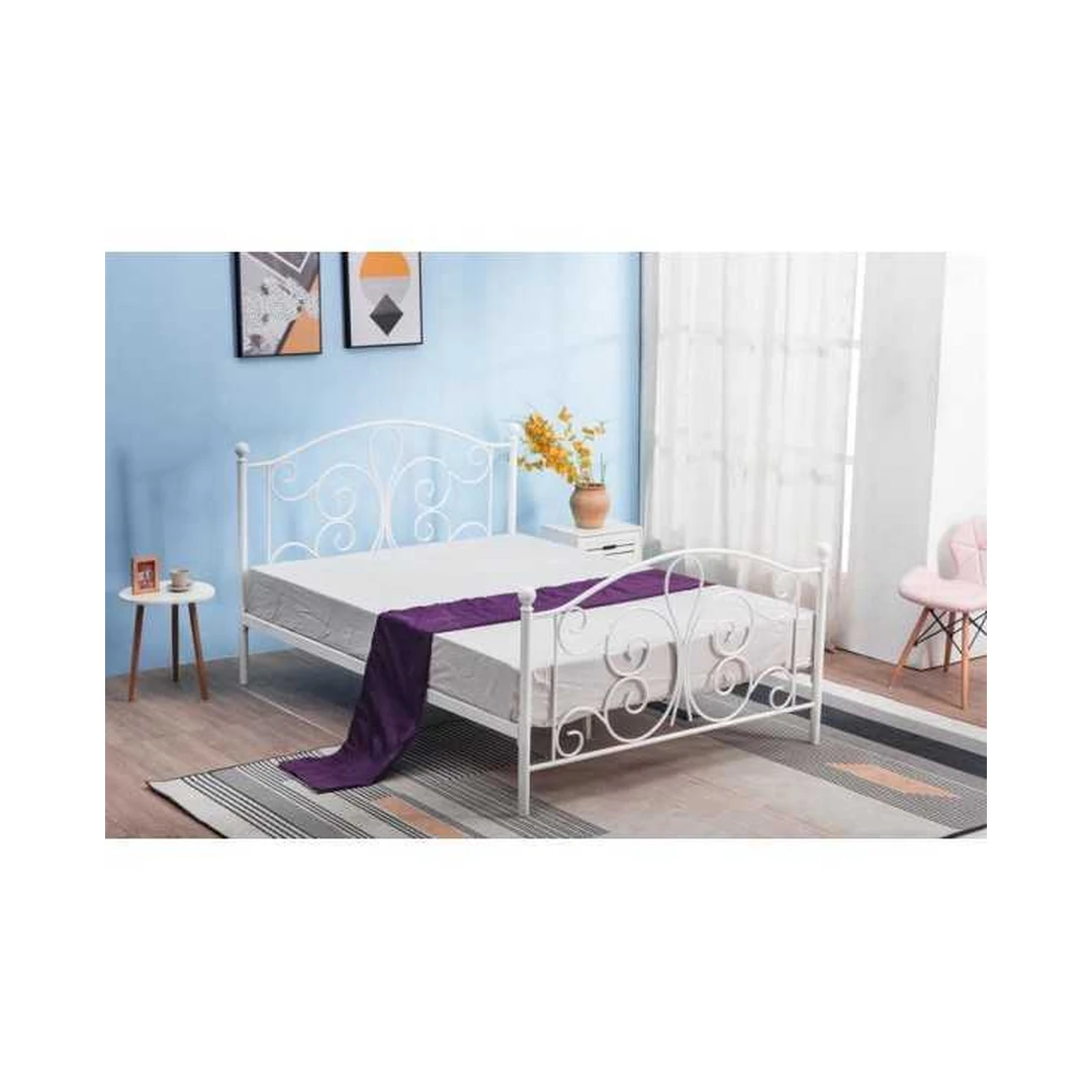 Balta milteliais dengta plieno lova su 24 mėn. garantija