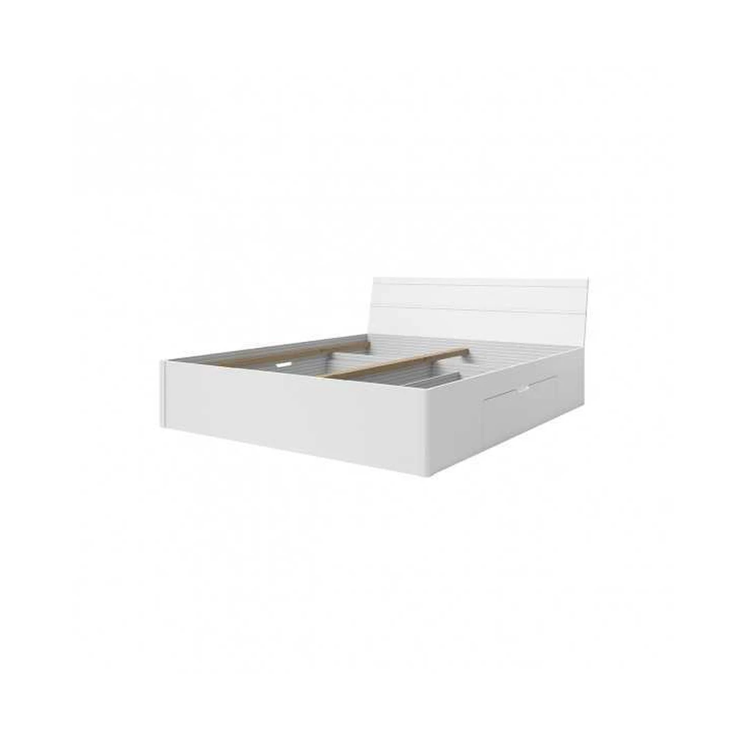 Baldai iš lenta – balta spalva, 186x92x218 cm