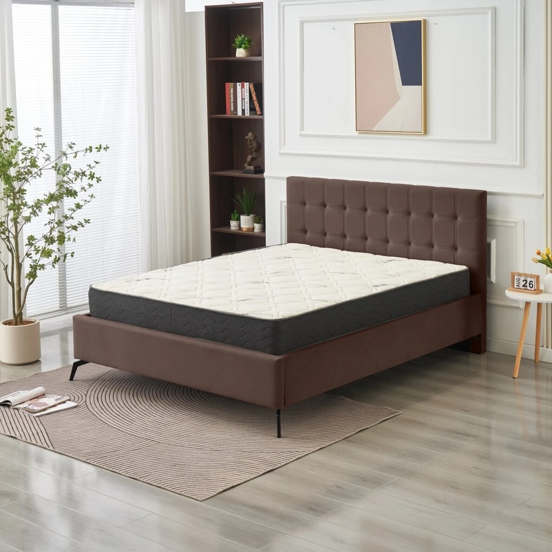 Elegantiška lova „Terra“ su gobelenu ir tvirta konstrukcija