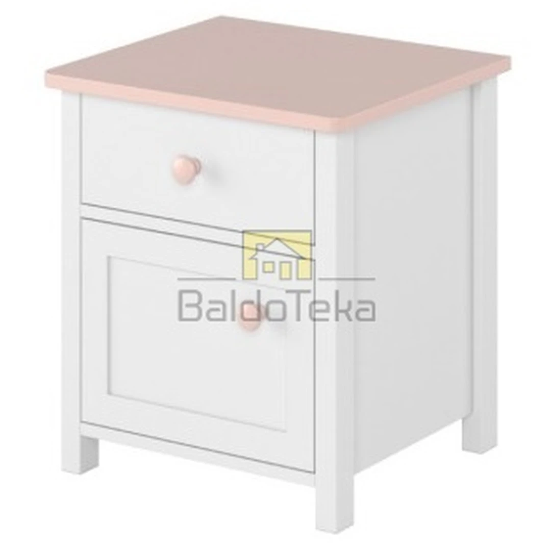 Luna balti/rožiniai LMDP stalai