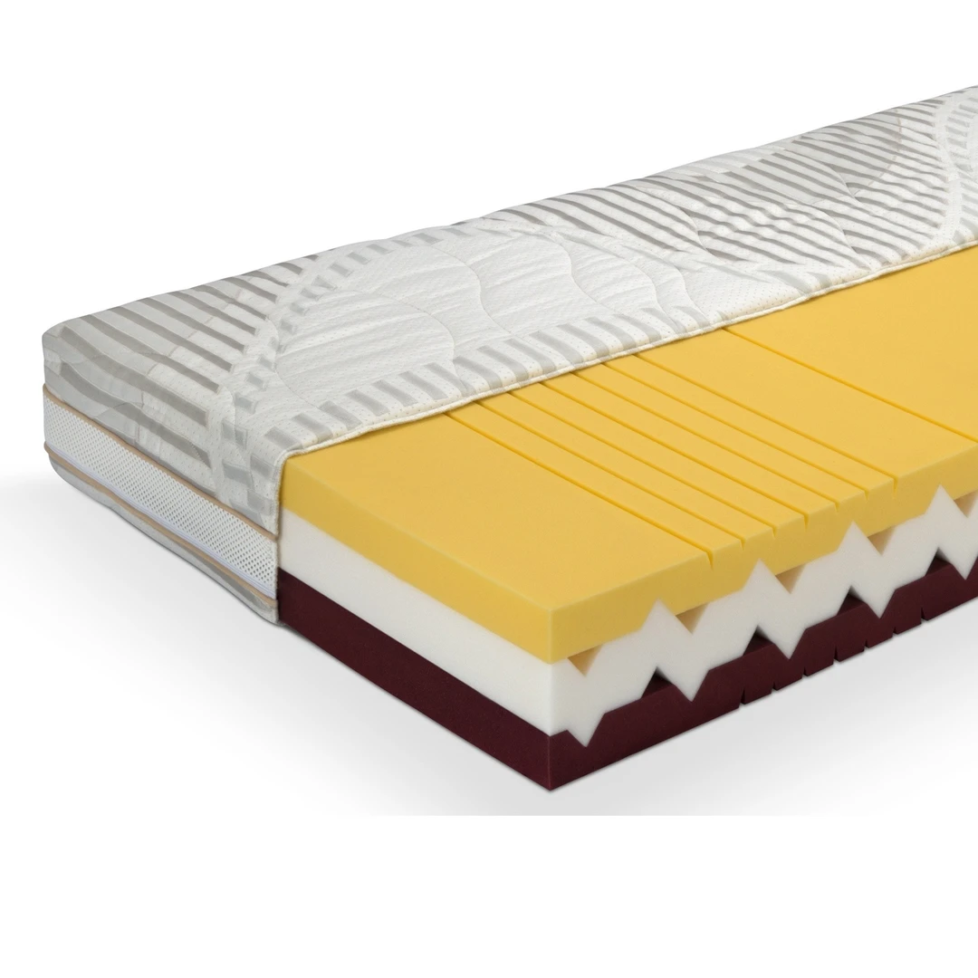 Ekologiškas čiužinys su sojų aliejaus putomis ir „Cut KARDIO“ profiliu