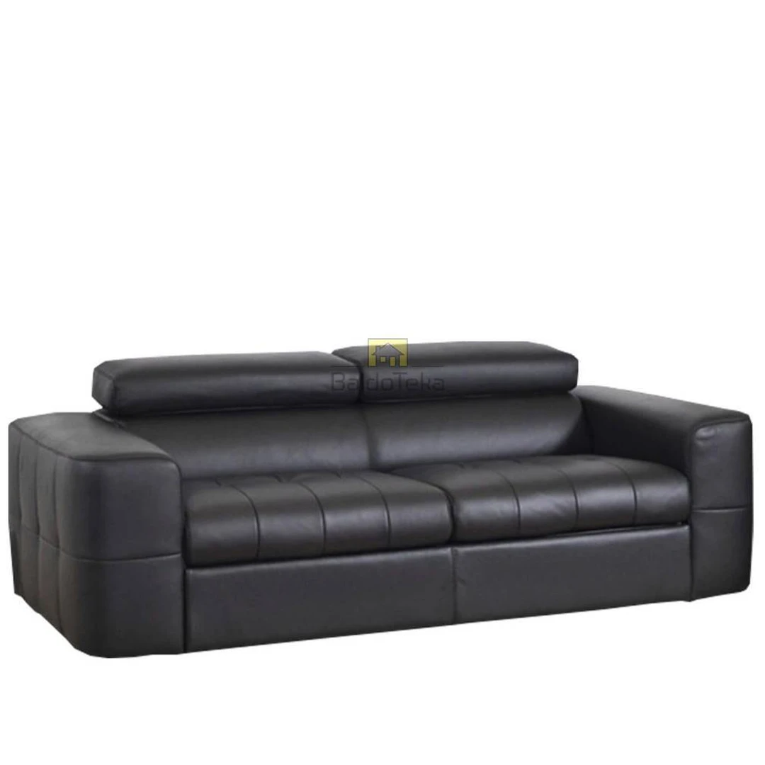 Natūralios odos prabangūs sofos