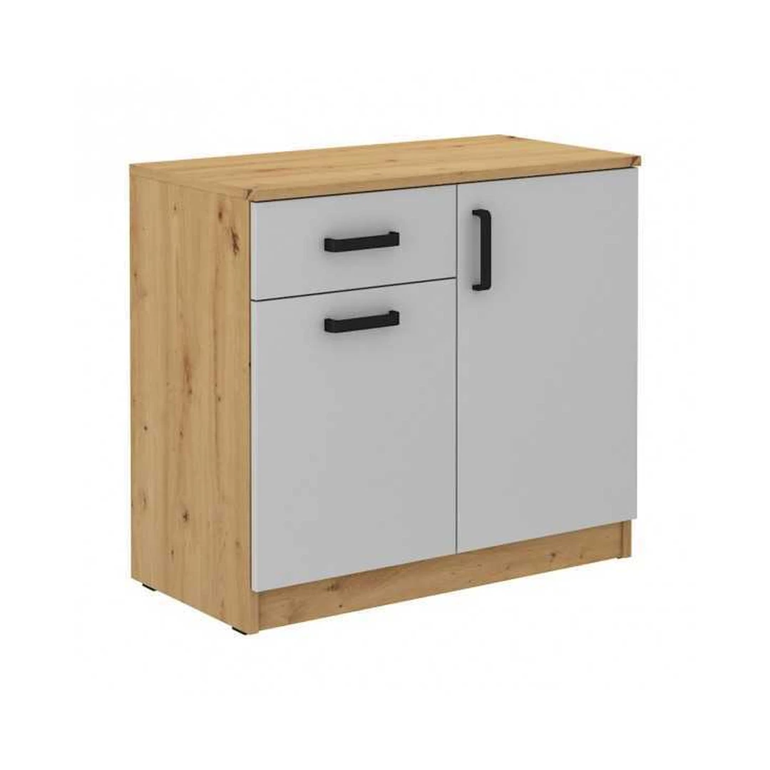 Įspūdingas 79,9 cm pločio spinta „Artisan“ ąžuolo spalvos