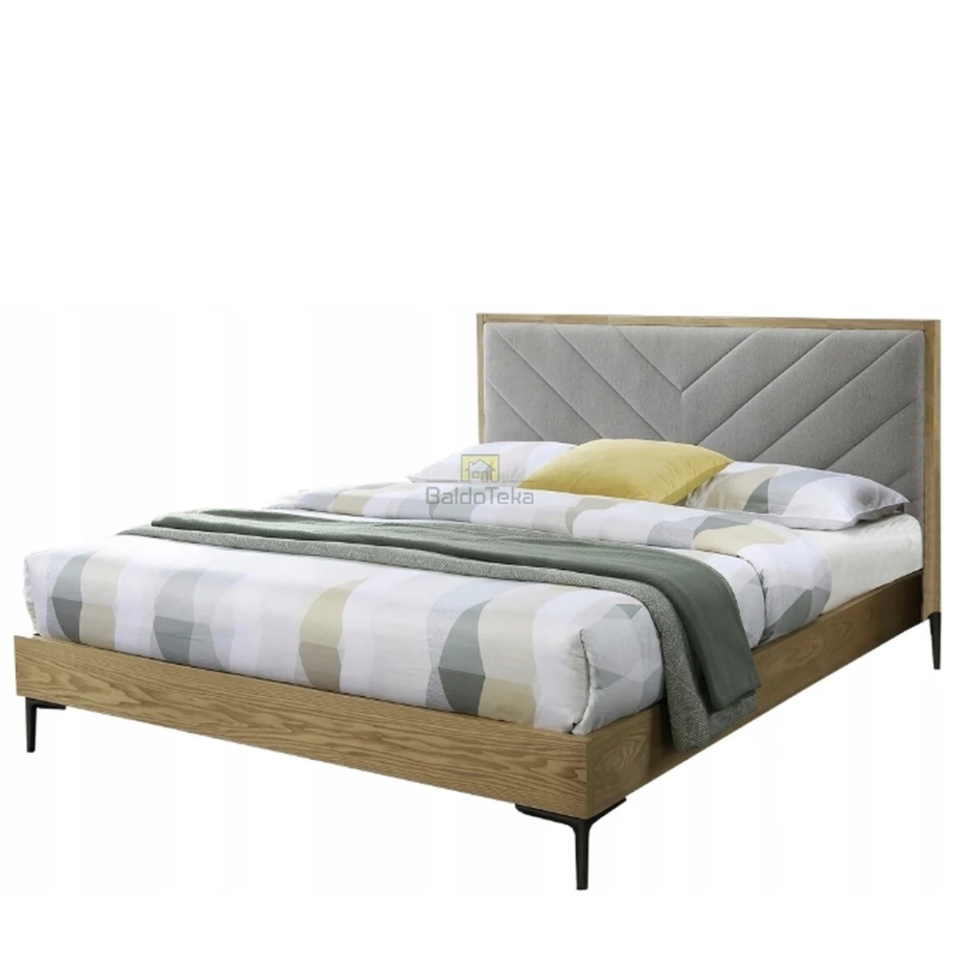 Ergonomiškas 160x200 lovos rėmas su grotelėmis