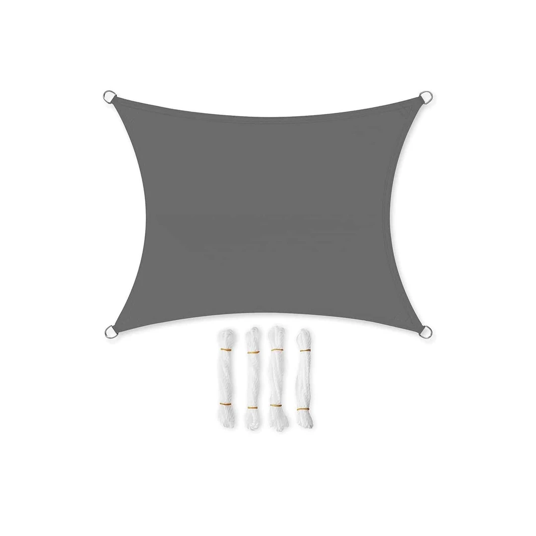 Lengvai montuojama saulės burė 2x3 m be įrankių