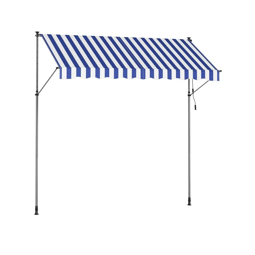 Markizė SONGMICS, spaustuko tipo, 300 × 120 cm - Lauko skėčiai