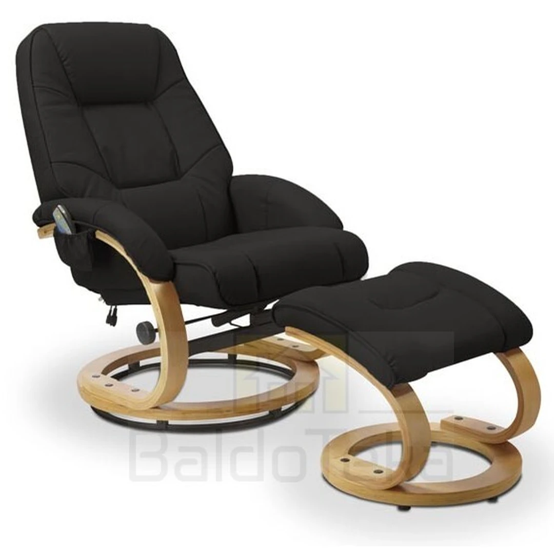 MATADOR fotelis su masažu ir šildymu – ekologiškas komfortas!