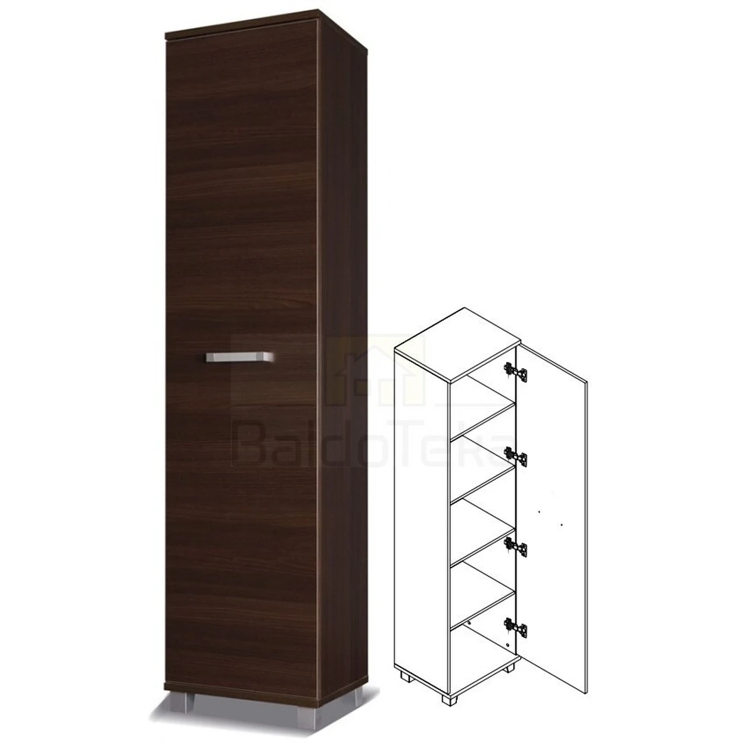 Stylish Wardrobe 50x203x40 cm in Custom Colors