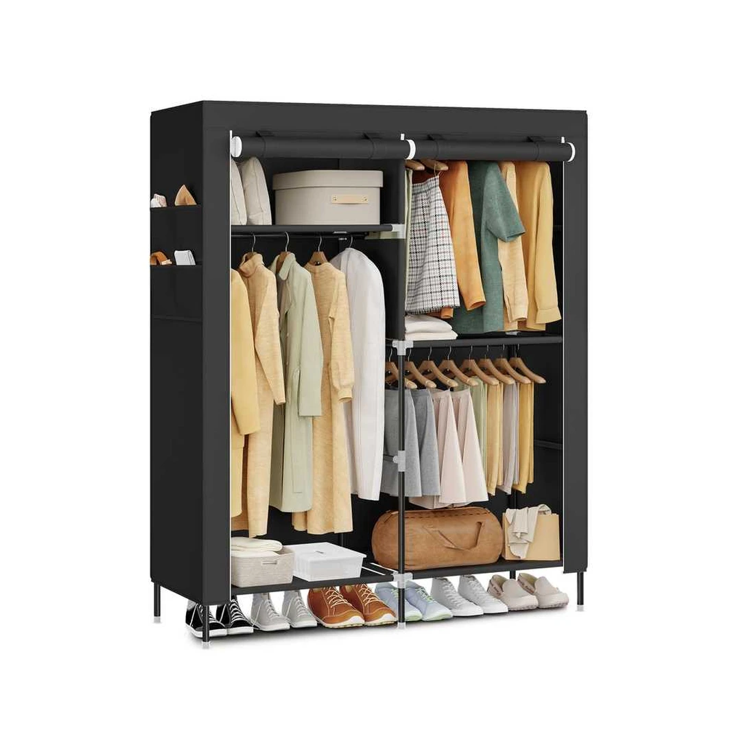 Medžiaginė spinta SONGMICS RYG010, 3 pakabinami skyriai, 127 × 180 × 45 cm - Spintos, spintelės