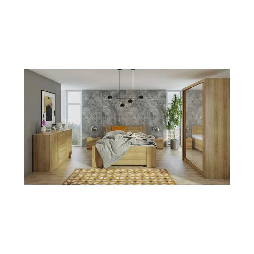 Stylinga 2D4SZ komoda su auksiniu ąžuolu