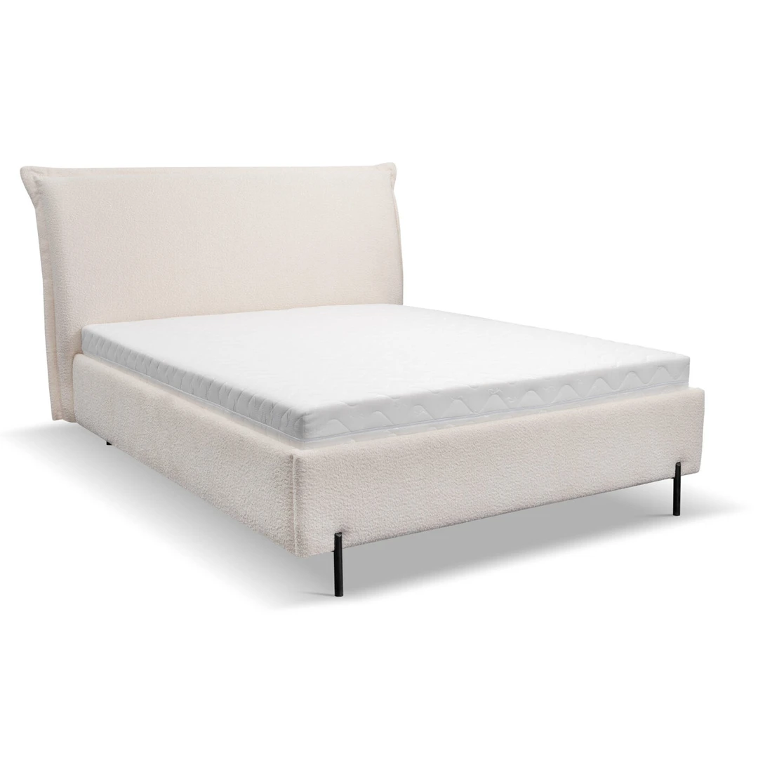 Stilinga miegamojo lova su patalynės dėže