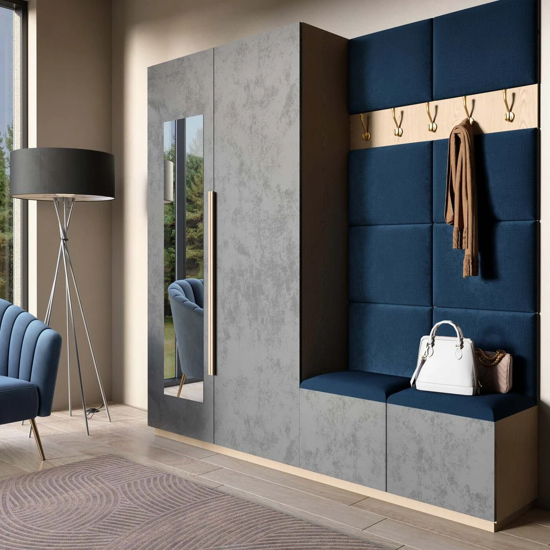 EL2334 50x40 cm sieninės plokštės su MDF pagrindu