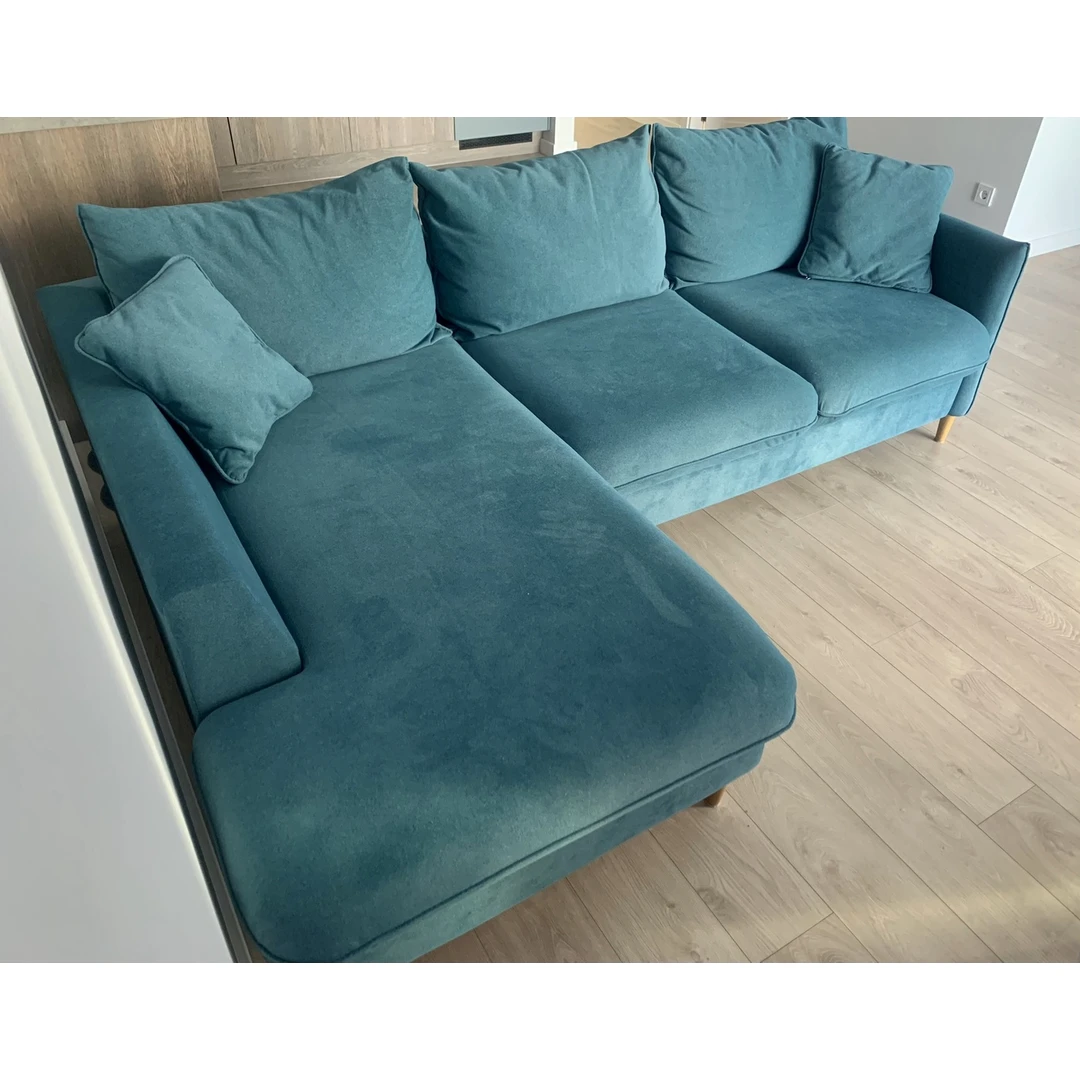 Praktiškai naujas sofos komplektas su miegama funkcija