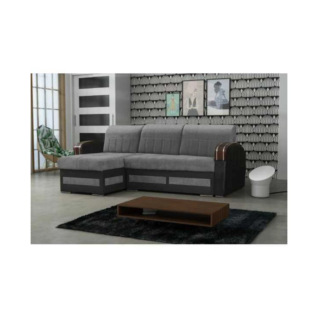 Minkštas kampas AS 37 su miegojimo funkcija ir patalynės dėže