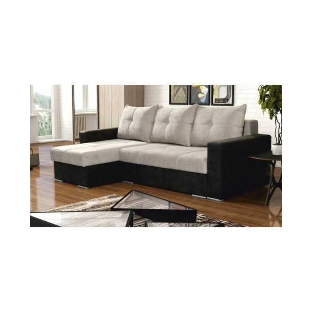 Ergonomiškas minkštas su miegojimo funkcija ir patalynės dėže