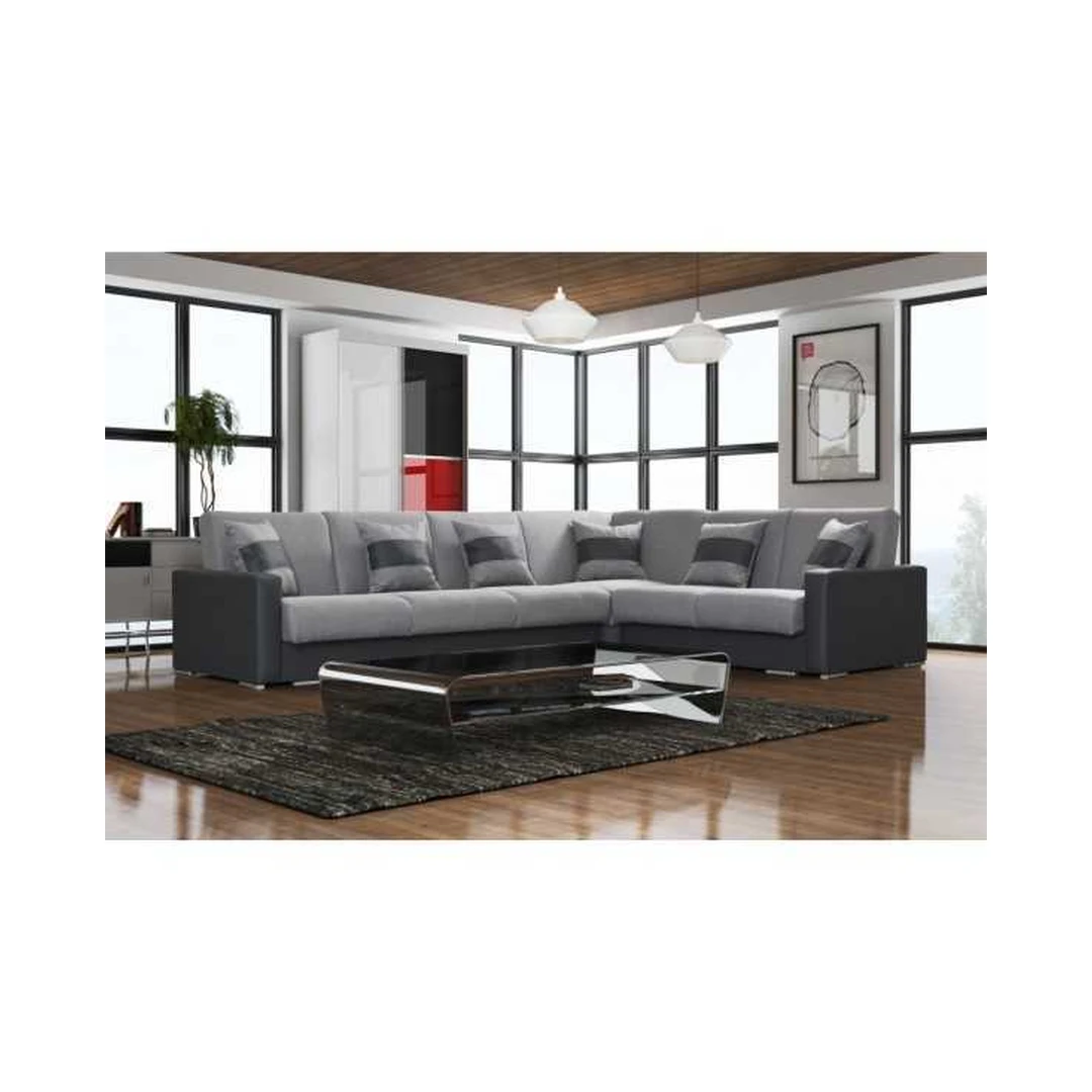 Ergonomiškas kampinis sofos lovynas su miegojimo funkcija