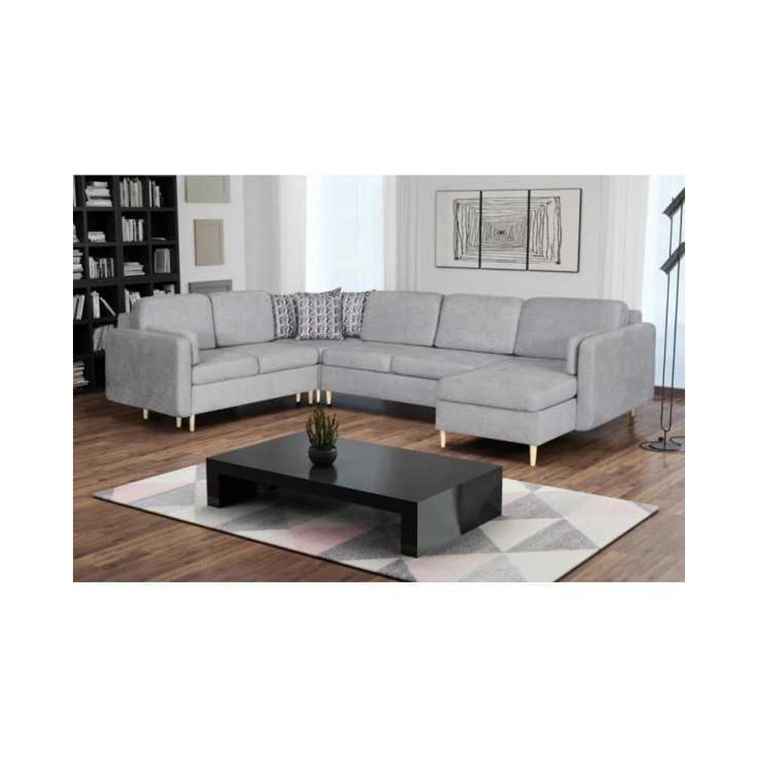 Minkštas kampas AS 67 su miegojimo funkcija ir patalynės dėže