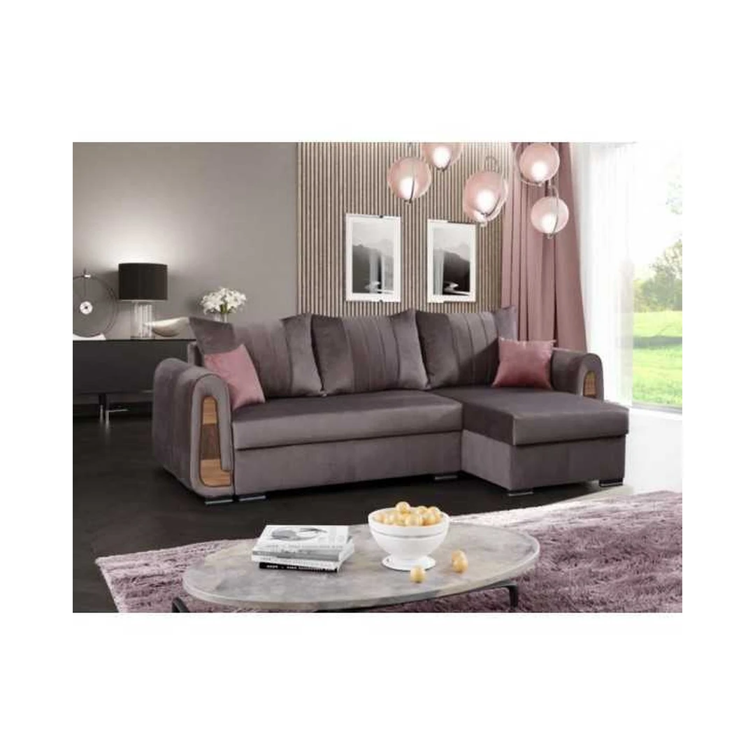 Minkštas kampas AS 70 su miegojimo funkcija ir patalynės dėže