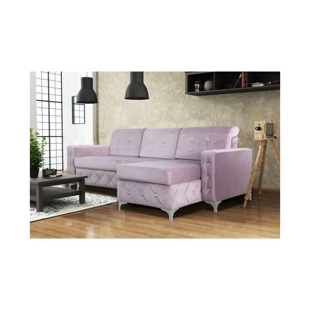 Minkštas kampas AS 86 su miegojimo funkcija ir patalynės dėže