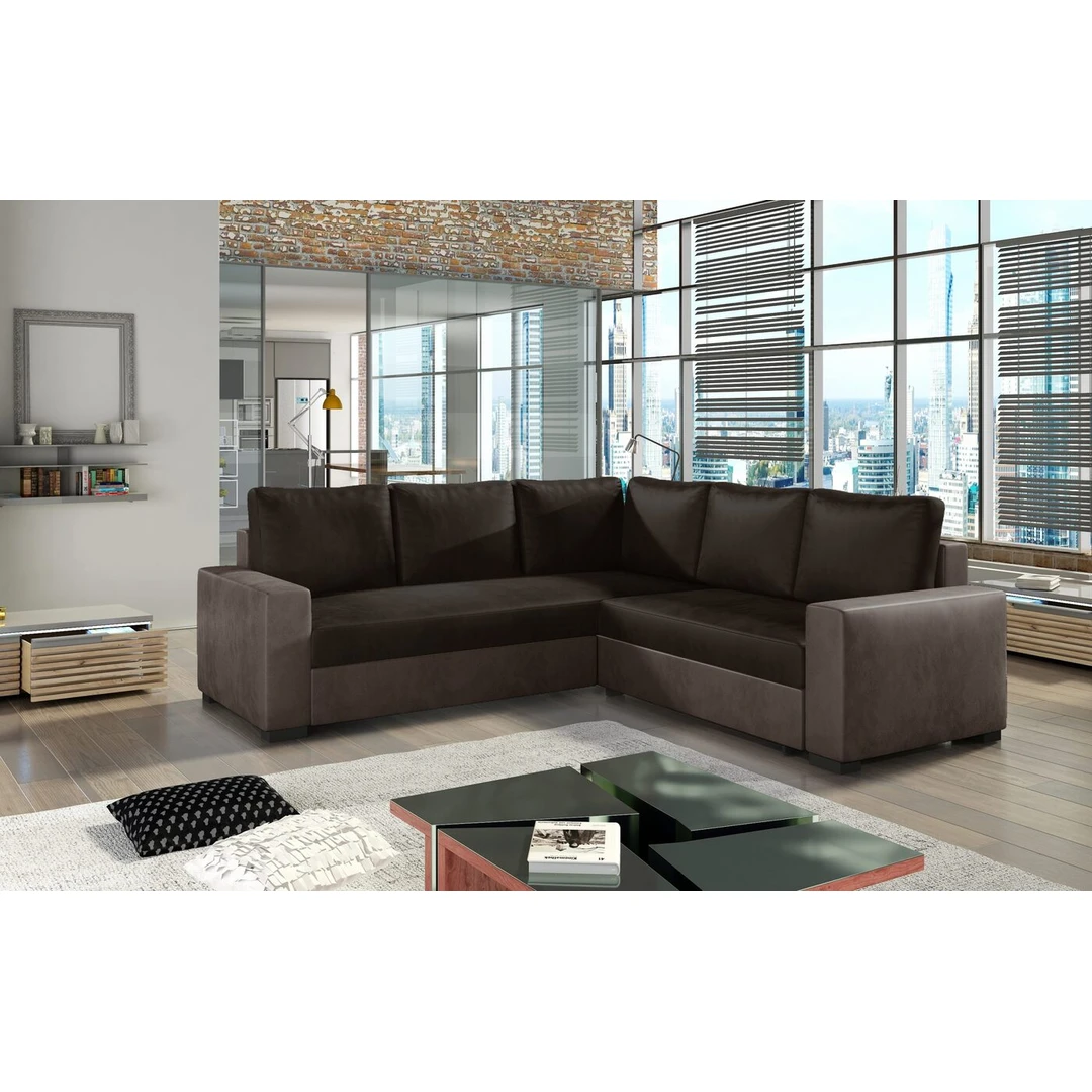 Klasikinis minkštas kampas CANIS su miegojimo funkcija