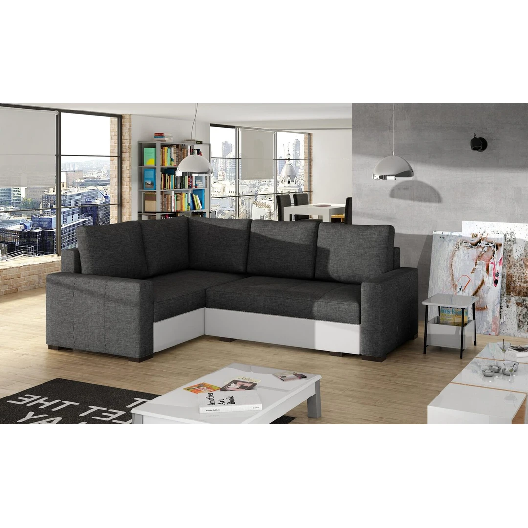 Klasikinis minkštas kampas CORONA su miegojimo funkcija