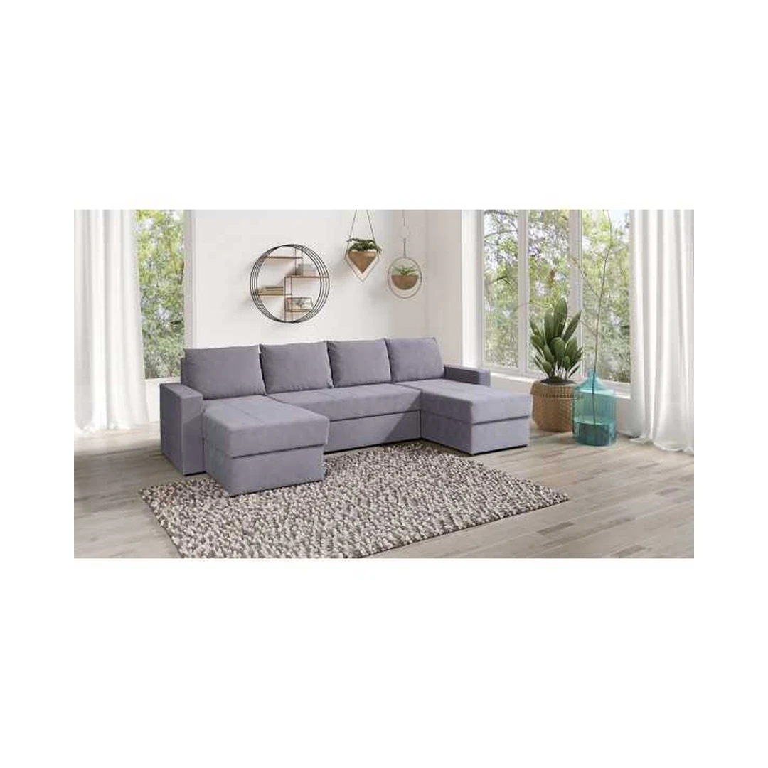 Ergonominė dviaukštė lova su miego funkcija ir LOCA 30 audiniu