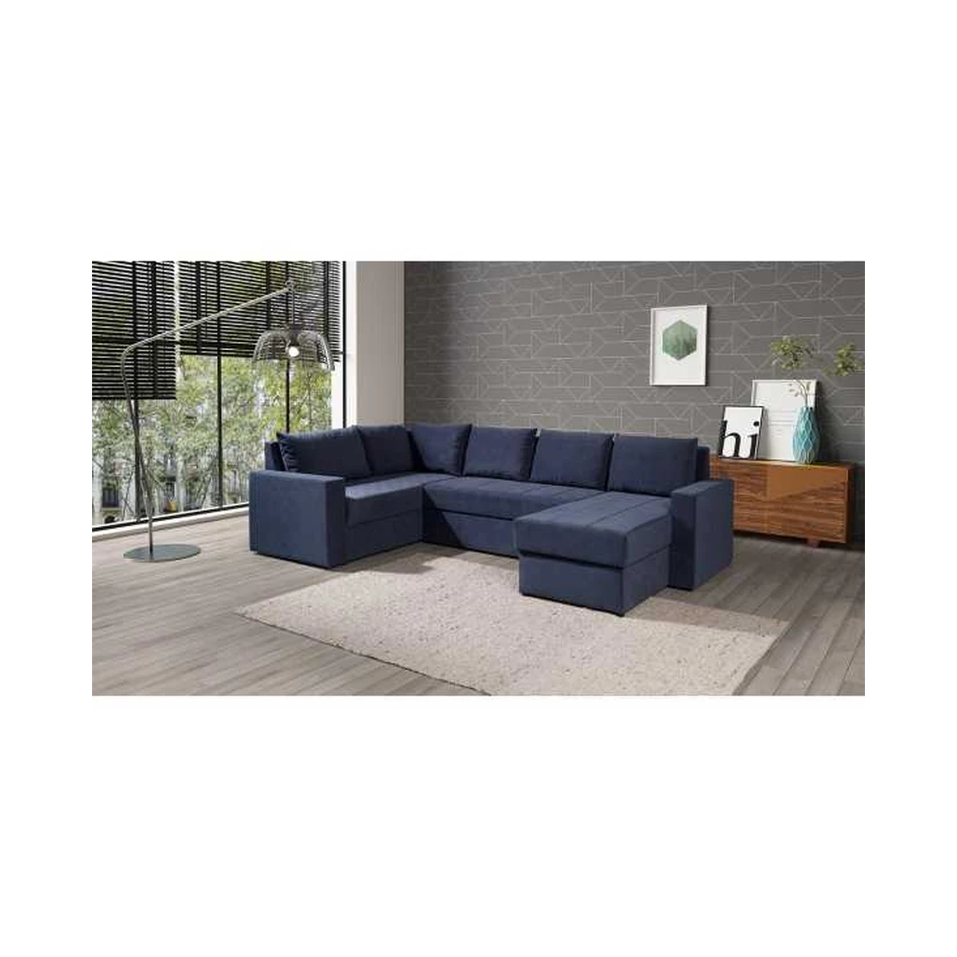 Ergonominė kampinė sofa LOCA 21 su miego funkcija