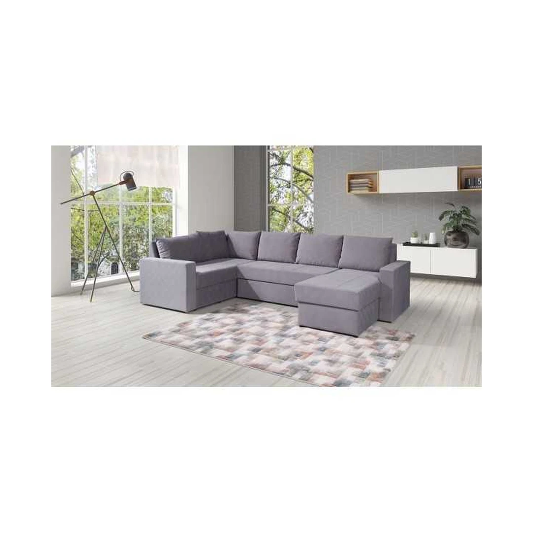 Ergonominė kampinė sofa LOCA 30 su miego funkcija