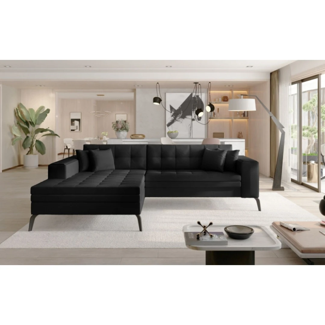 Modernus minkštas kampas su miegojimo funkcija