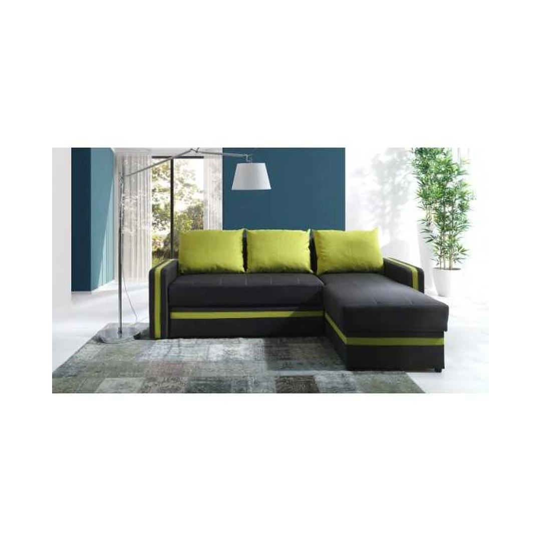 Ergonomiška kampinė sofa su miego funkcija