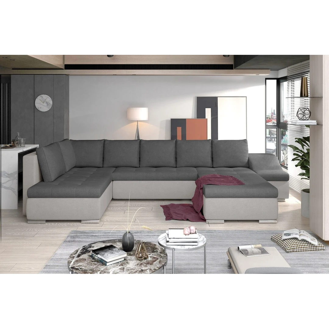 Žinoma! Pateiksiu keletą pavyzdžių, kaip galėtų atrodyti antraštės skelbimams, pabrėžiant baldų savybes ir akcentus:1. **Moderni sofos komplektacija